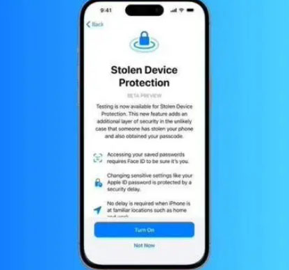 宜君苹果授权维修店分享被盗设备保护功能开启方法